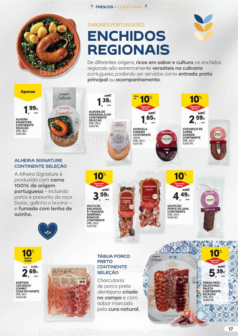 Antevisão Folheto CONTINENTE Produção Nacional Promoções de 6 a 18 maio