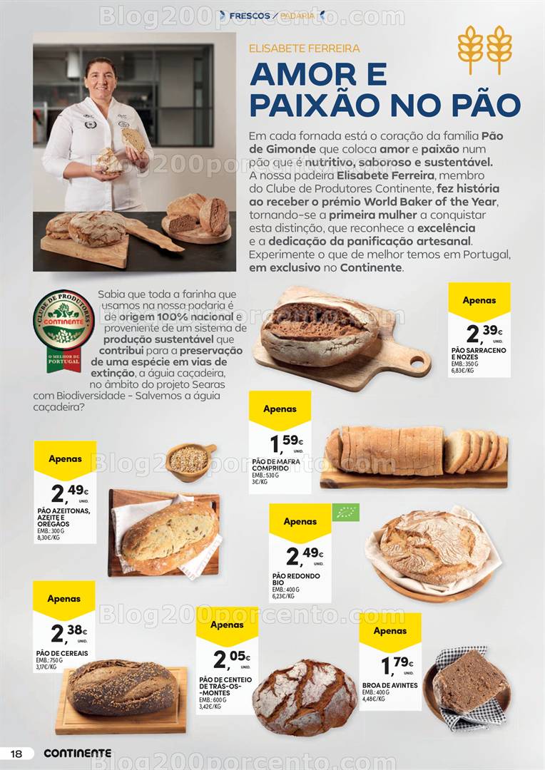 Antevisão Folheto CONTINENTE Produção Nacional Promoções de 6 a 18 maio