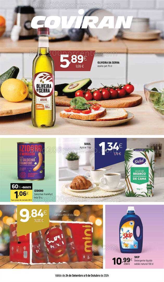 Antevisão Folheto COVIRAN Promoções de 24 setembro a 6 outubro