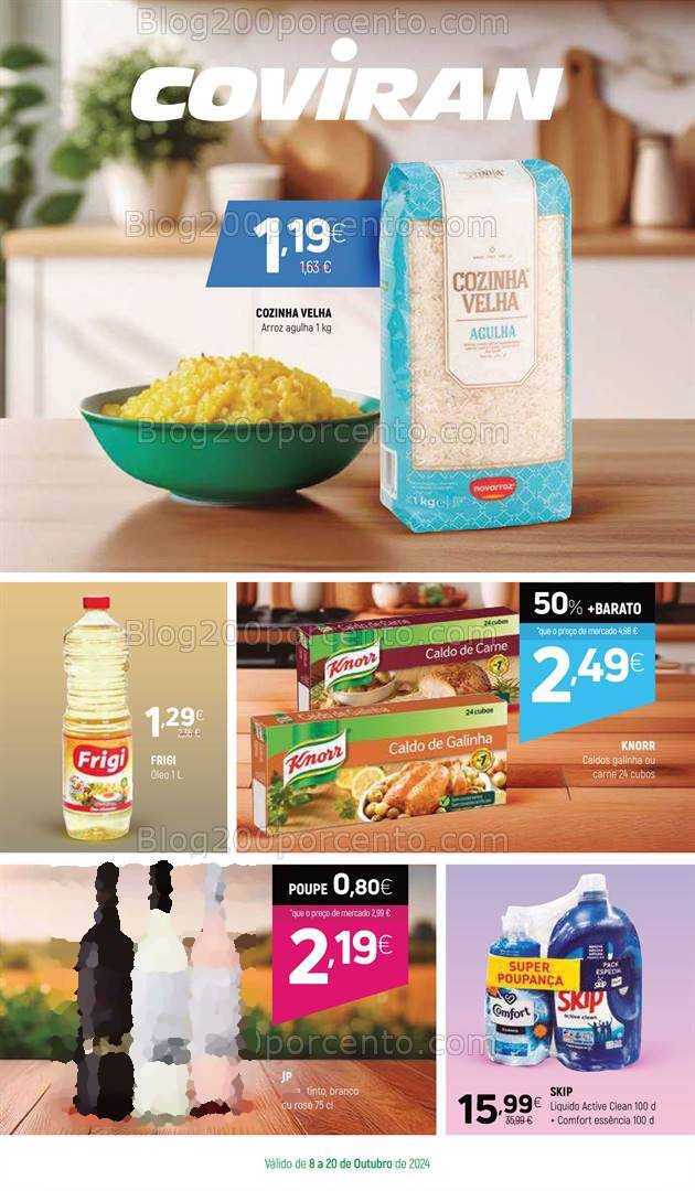 Antevisão Folheto COVIRAN Promoções até 20 outubro