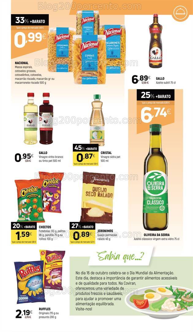 Antevisão Folheto COVIRAN Promoções até 20 outubro