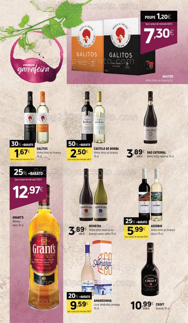 Antevisão Folheto COVIRAN Promoções até 20 outubro