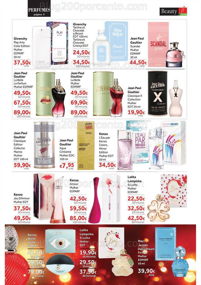 Antevisão Folheto BEAUTY STORES Promoções até 6 janeiro
