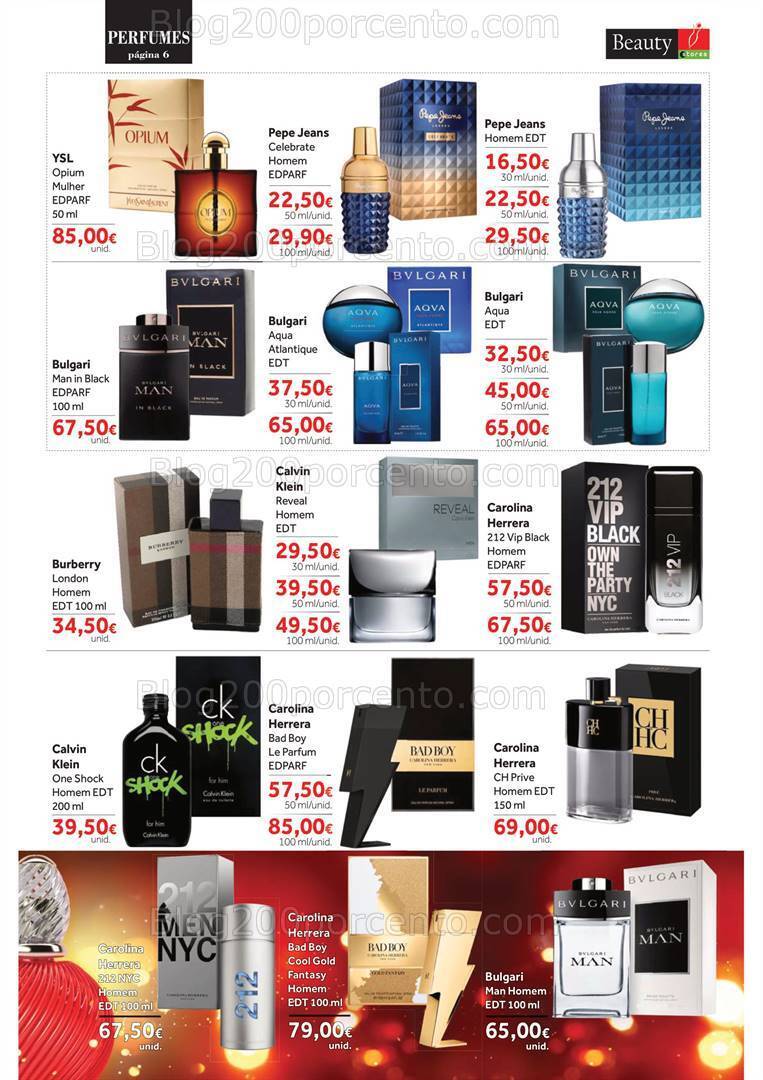 Antevisão Folheto BEAUTY STORES Promoções até 6 janeiro