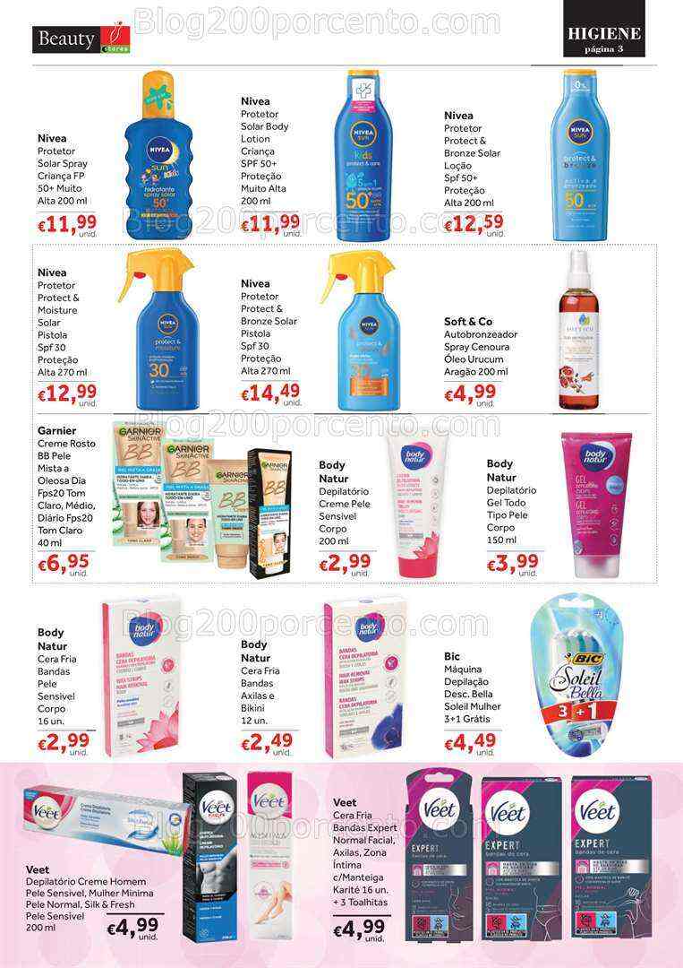 Antevisão Folheto BEAUTY STORES Promoções de 31 julho a 2 setembro