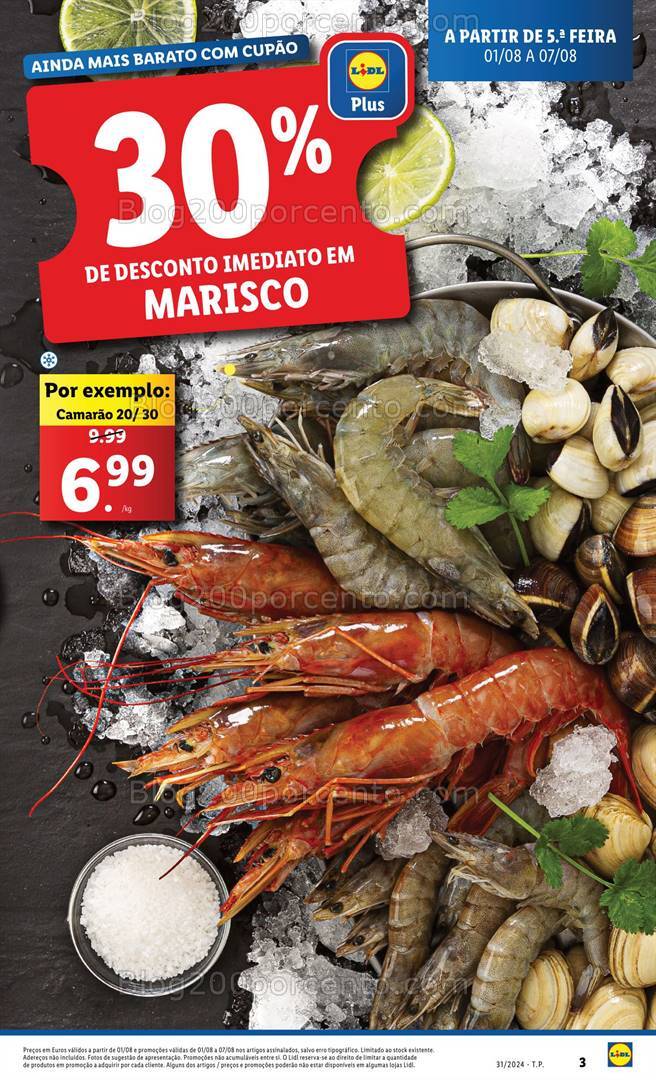 Antevisão Folheto LIDL Promoções de 1 a 7 agosto