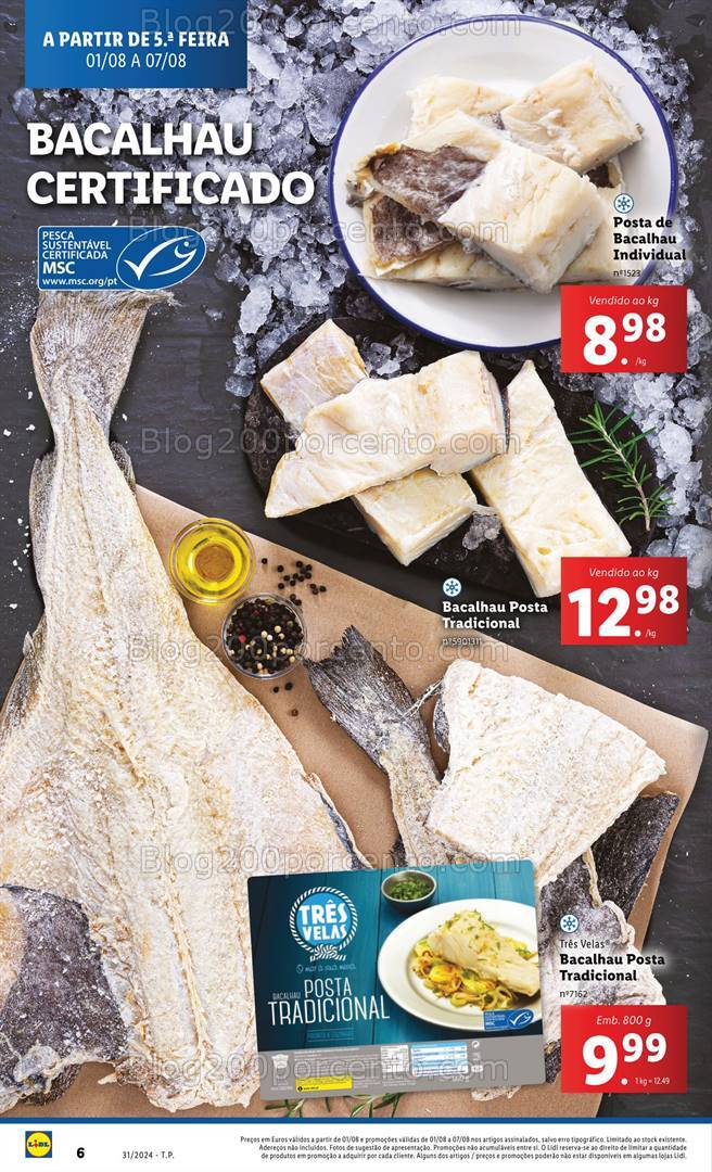 Antevisão Folheto LIDL Promoções de 1 a 7 agosto
