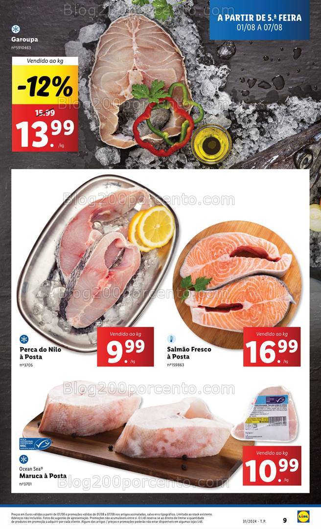 Antevisão Folheto LIDL Promoções de 1 a 7 agosto