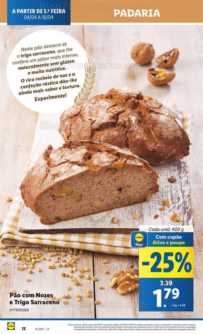 Antevisão Folheto LIDL Promoções de 4 a 10 abril