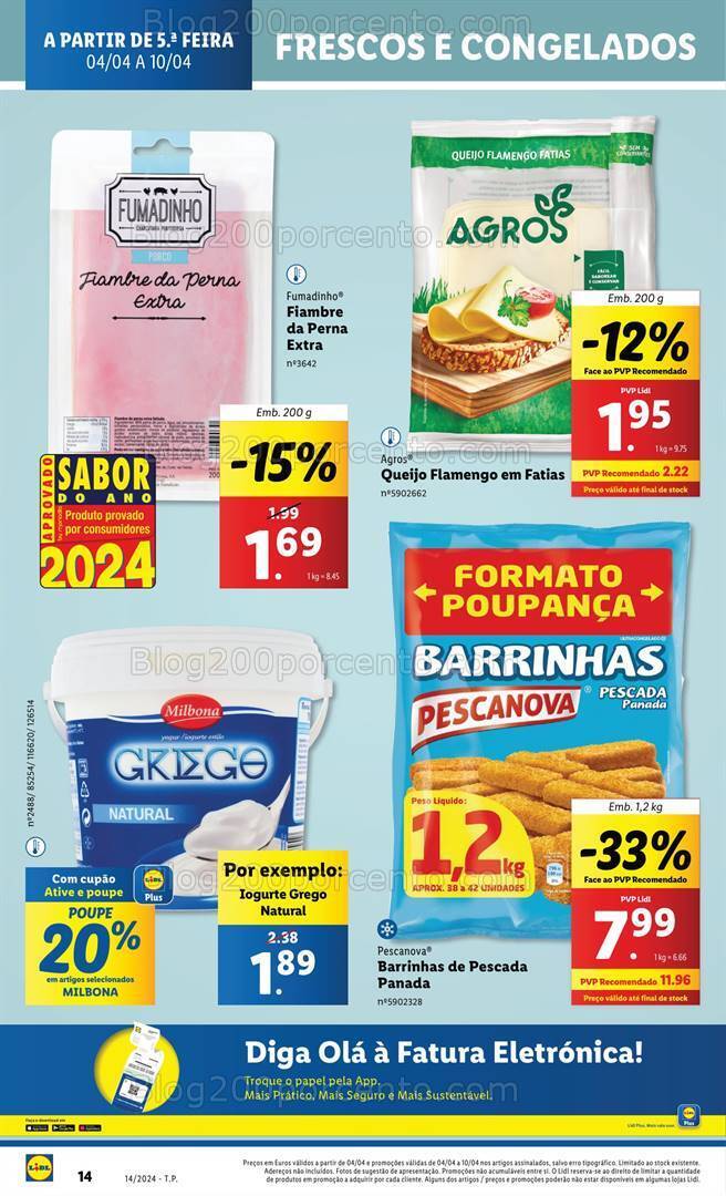 Antevisão Folheto LIDL Promoções de 4 a 10 abril