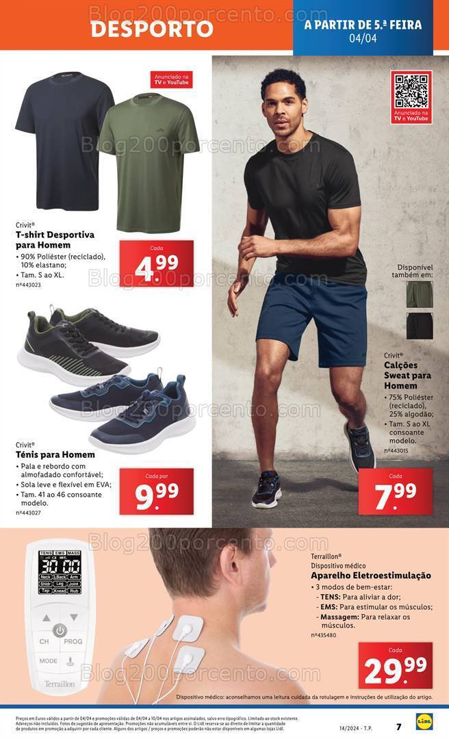 Antevisão Folheto LIDL Bazar Promoções de 4 a 10 abril