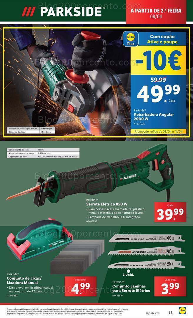 Antevisão Folheto LIDL Bazar Promoções a partir de 8 abril