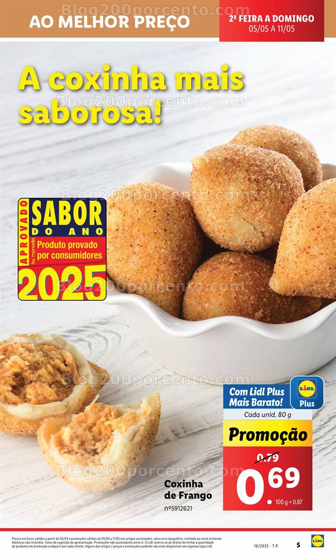 Antevisão Folheto LIDL Promoções de 5 a 11 maio - Edição Digital