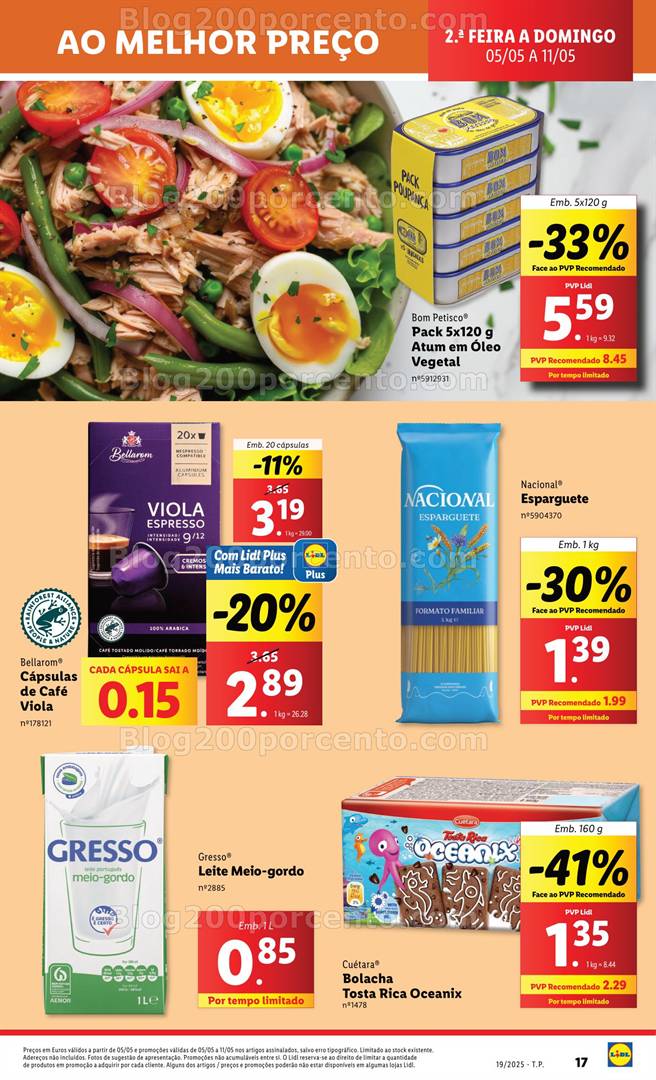 Antevisão Folheto LIDL Promoções de 5 a 11 maio - Edição Digital
