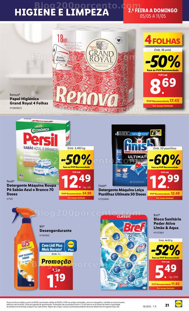 Antevisão Folheto LIDL Promoções de 5 a 11 maio - Edição Digital