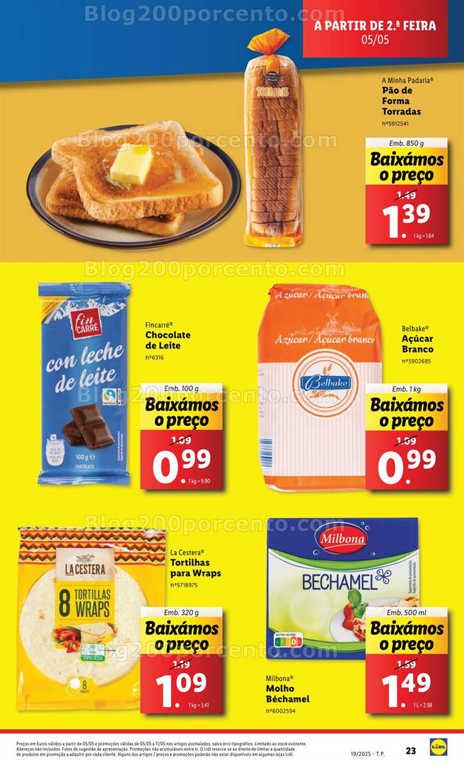 Antevisão Folheto LIDL Promoções de 5 a 11 maio - Edição Digital
