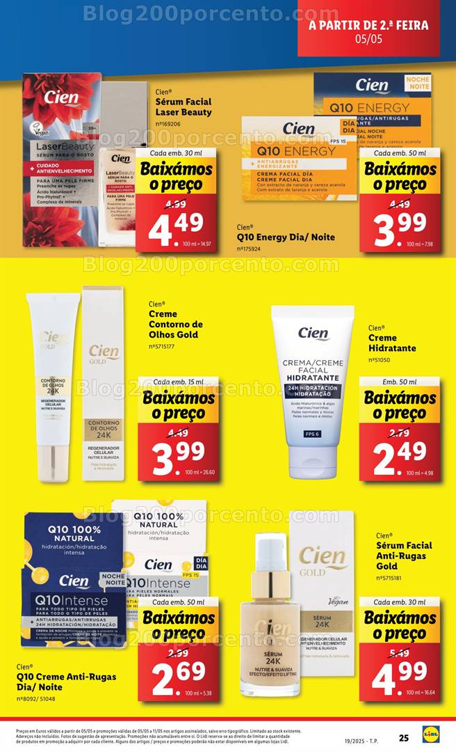 Antevisão Folheto LIDL Promoções de 5 a 11 maio - Edição Digital