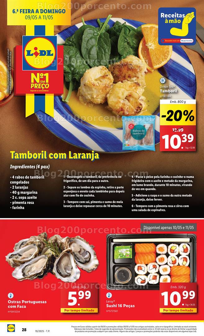Antevisão Folheto LIDL Promoções de 5 a 11 maio - Edição Digital