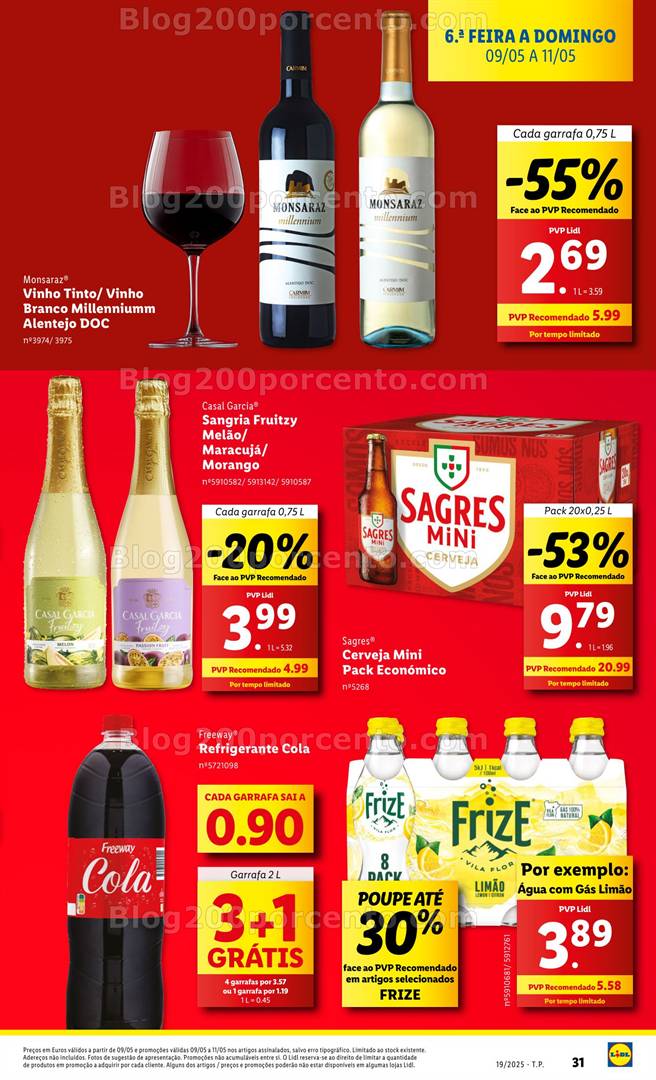 Antevisão Folheto LIDL Promoções de 5 a 11 maio - Edição Digital