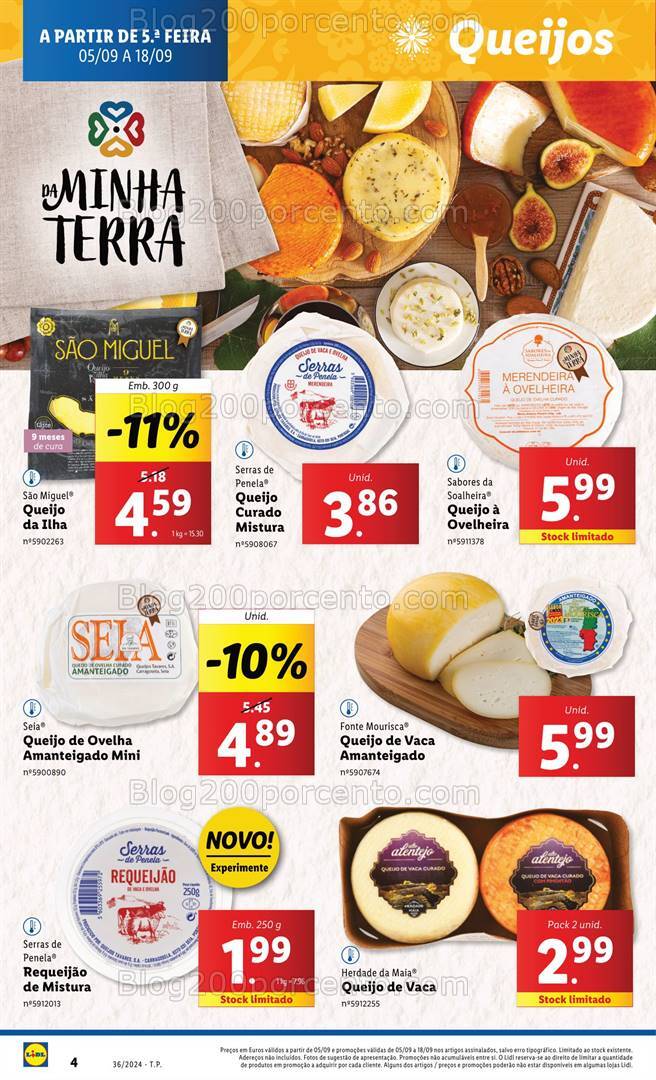 Antevisão Folheto LIDL Promoções de 5 a 11 setembro