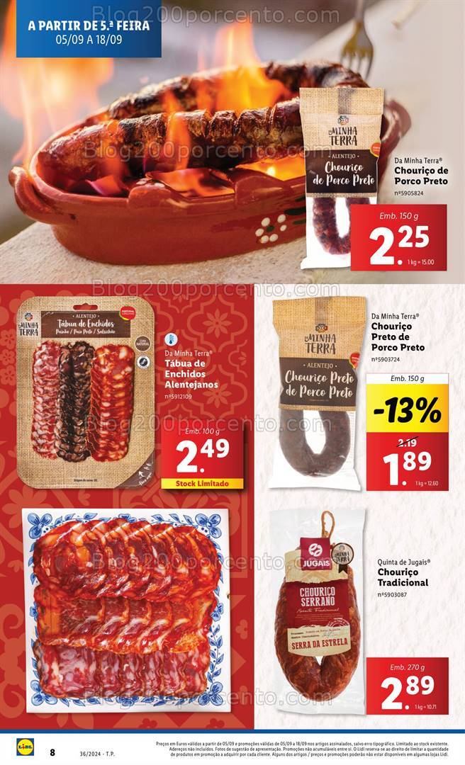 Antevisão Folheto LIDL Promoções de 5 a 11 setembro