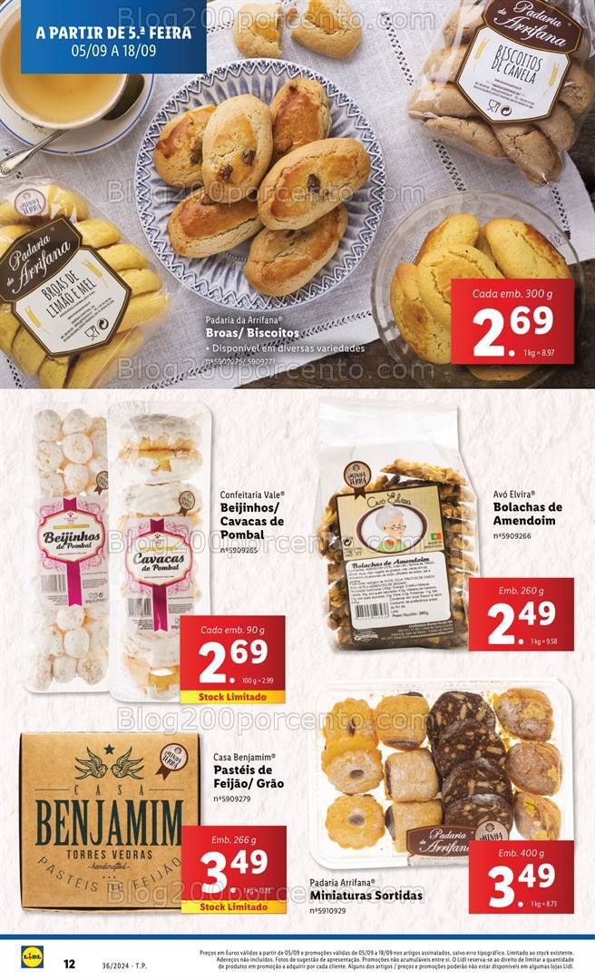 Antevisão Folheto LIDL Promoções de 5 a 11 setembro
