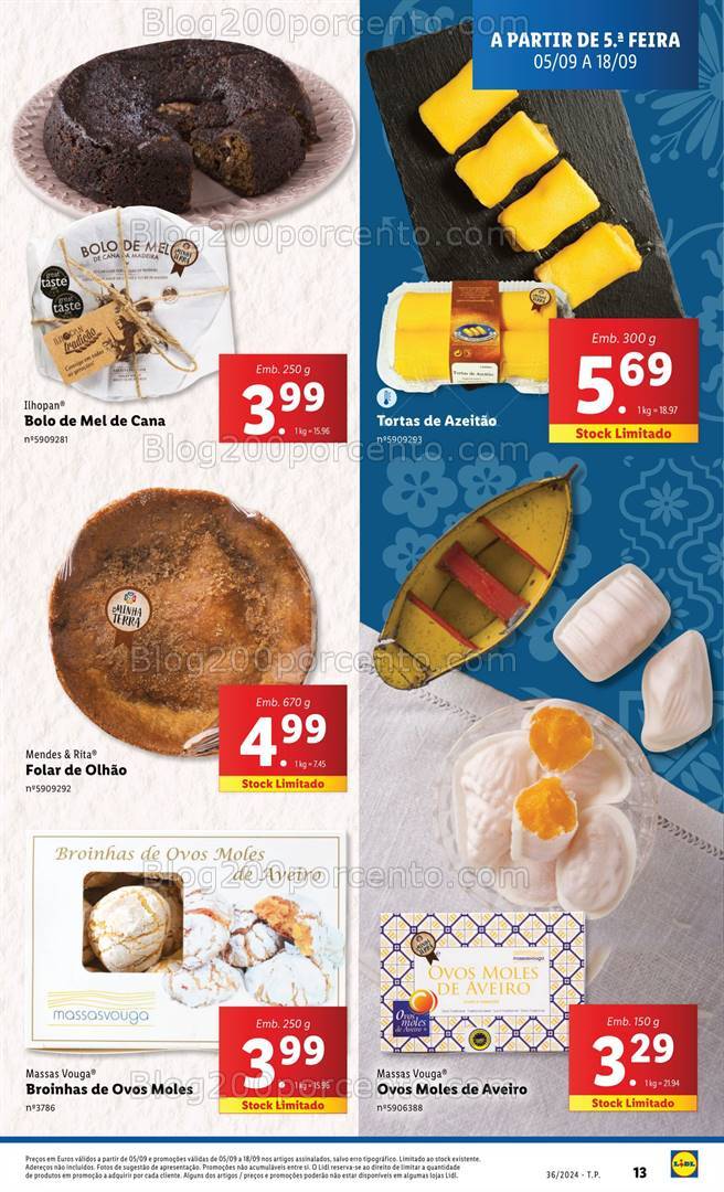 Antevisão Folheto LIDL Promoções de 5 a 11 setembro
