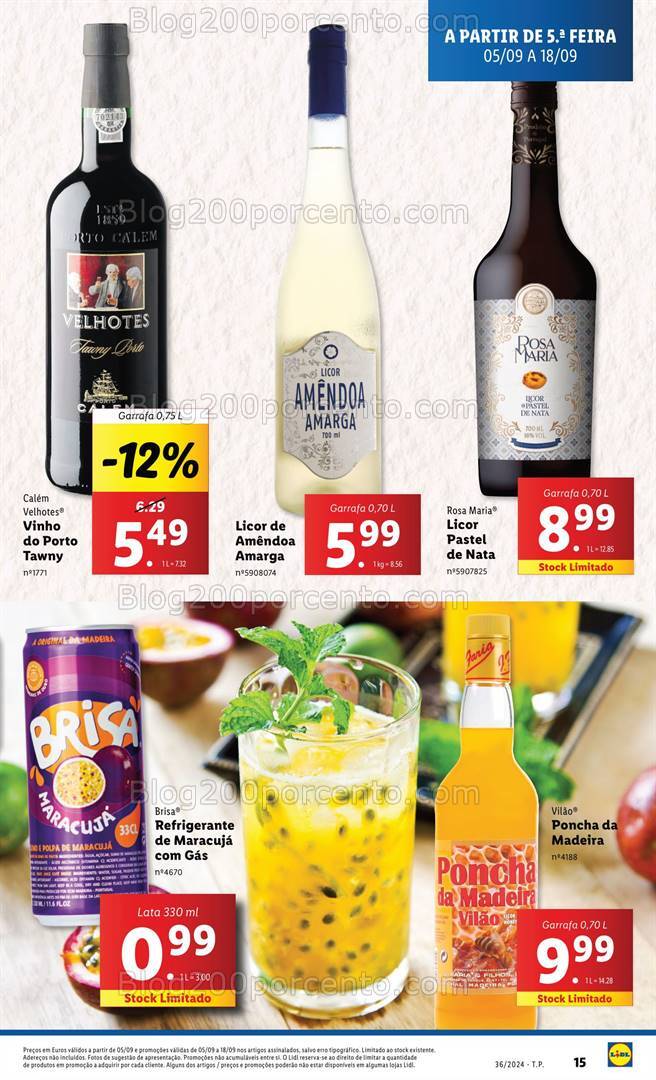 Antevisão Folheto LIDL Promoções de 5 a 11 setembro