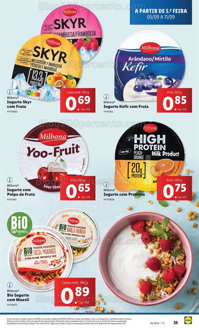 Antevisão Folheto LIDL Promoções de 5 a 11 setembro