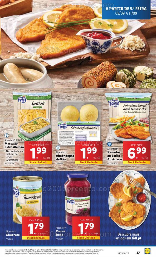 Antevisão Folheto LIDL Sabores do Mundo Promoções de 5 a 11 setembro