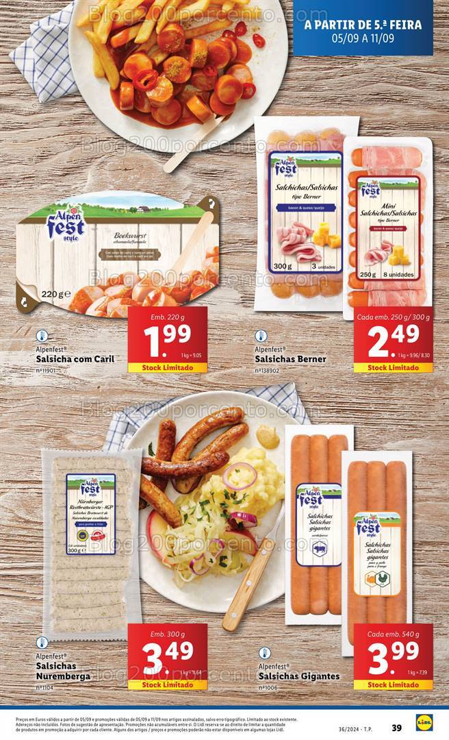 Antevisão Folheto LIDL Sabores do Mundo Promoções de 5 a 11 setembro