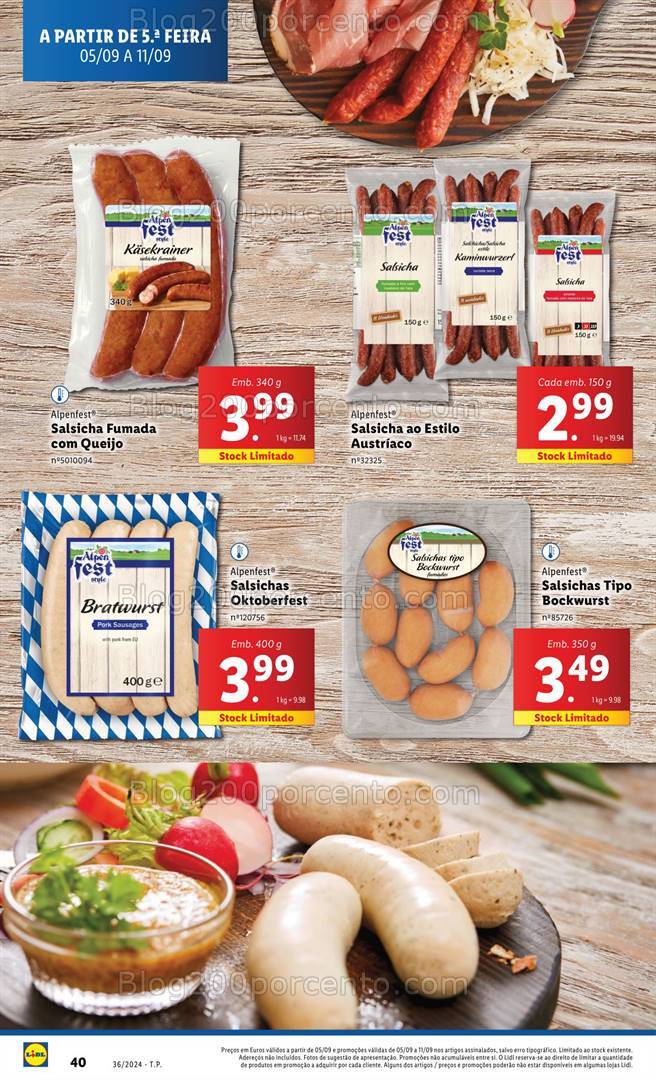 Antevisão Folheto LIDL Sabores do Mundo Promoções de 5 a 11 setembro
