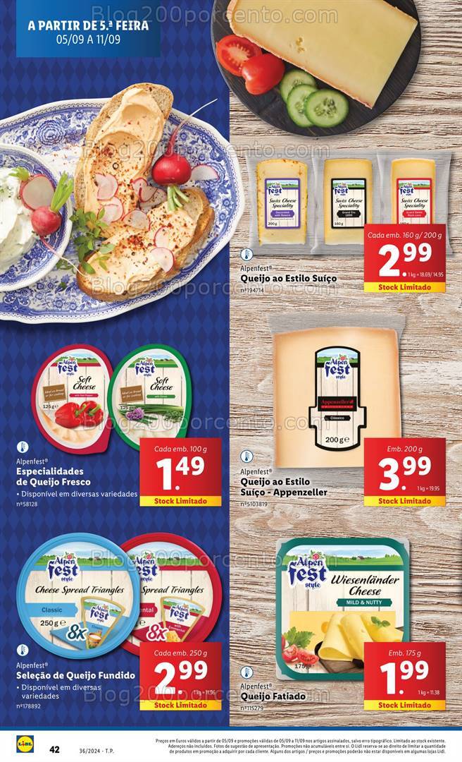 Antevisão Folheto LIDL Sabores do Mundo Promoções de 5 a 11 setembro