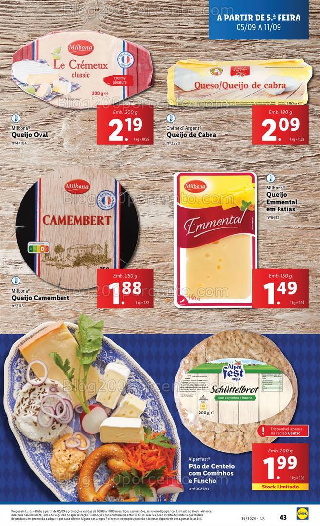 Antevisão Folheto LIDL Sabores do Mundo Promoções de 5 a 11 setembro
