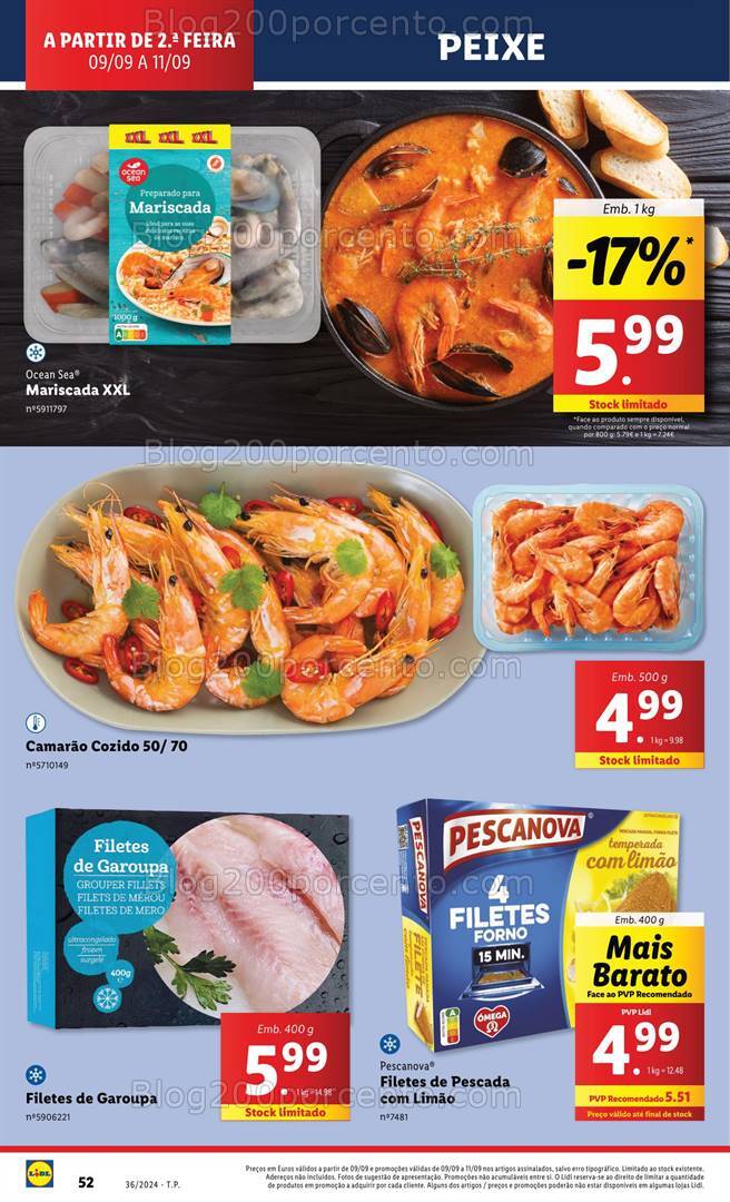 Antevisão Folheto LIDL Promoções de 5 a 11 setembro