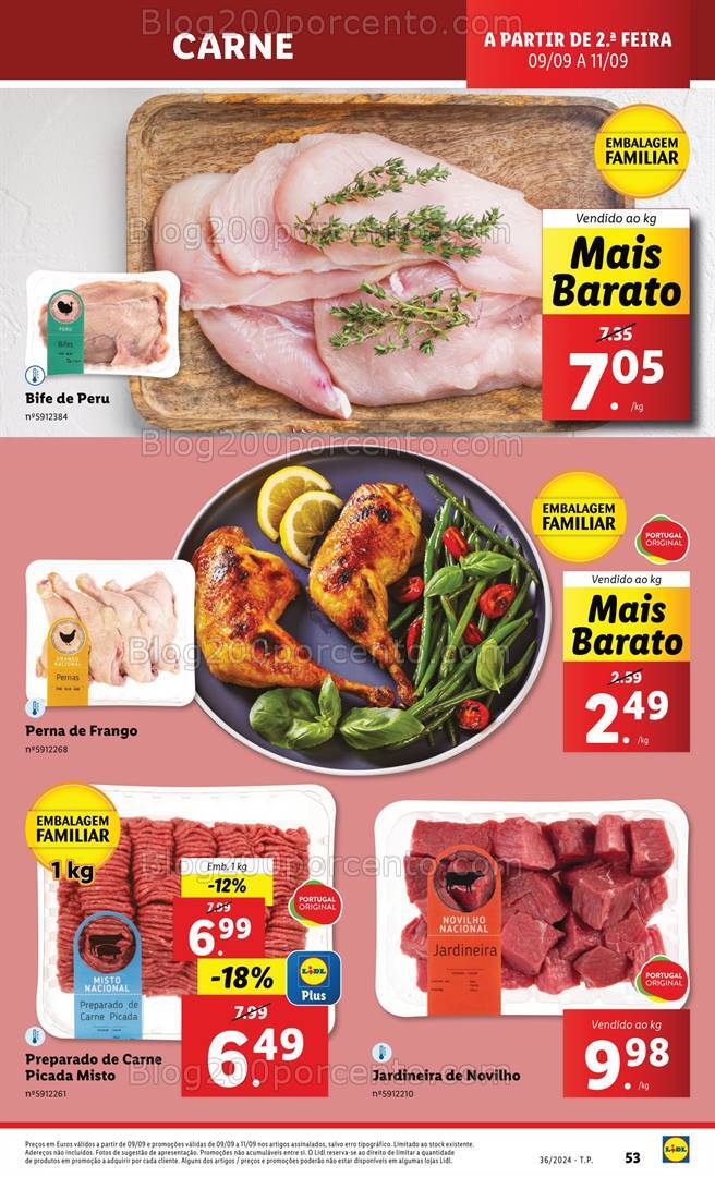 Antevisão Folheto LIDL Promoções de 5 a 11 setembro