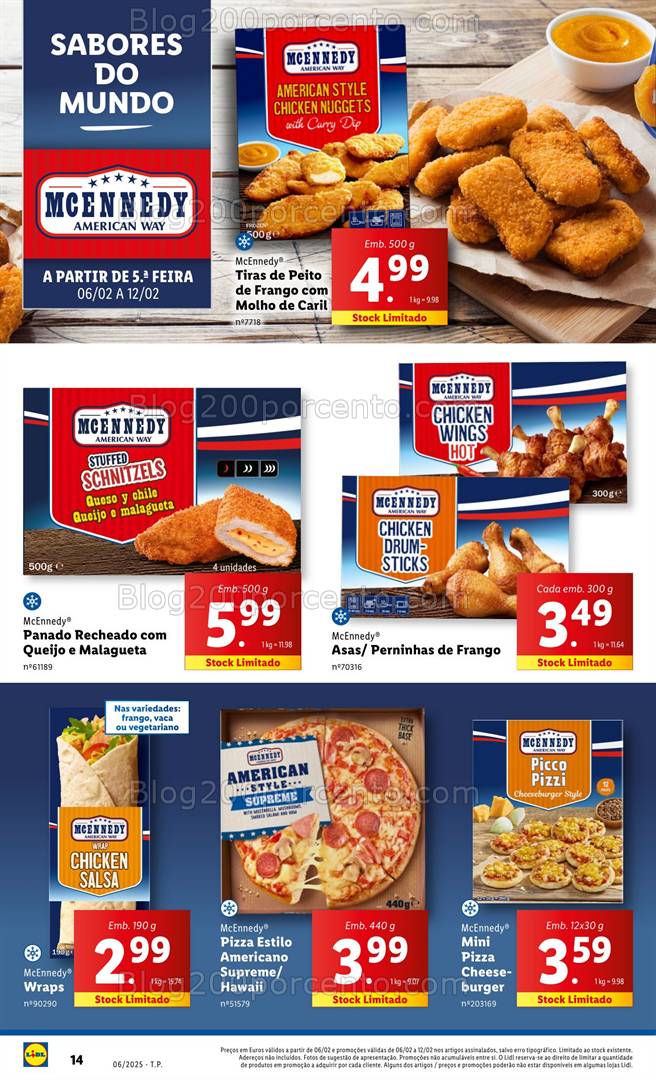 Antevisão Folheto LIDL Sabores do Mundo Promoções de 6 a 12 fevereiro