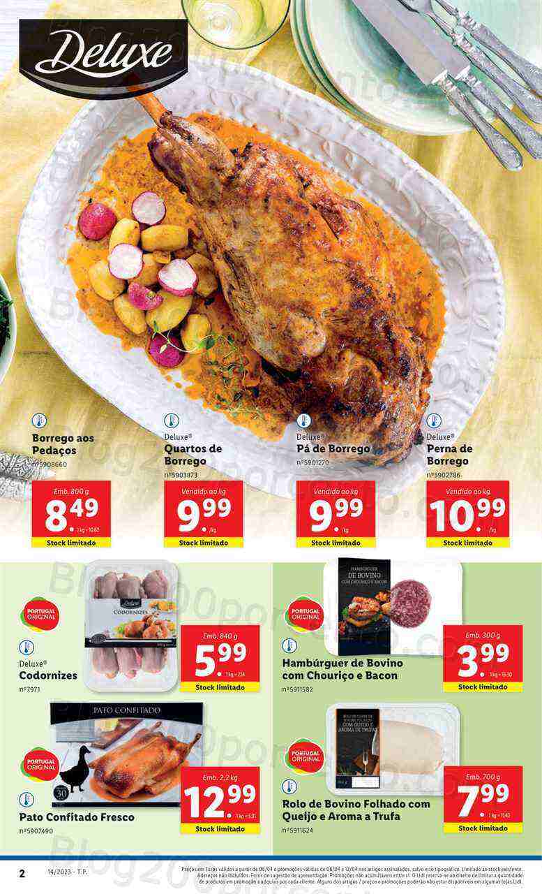 Antevisão Folheto LIDL Promoções de 6 a 12 abril