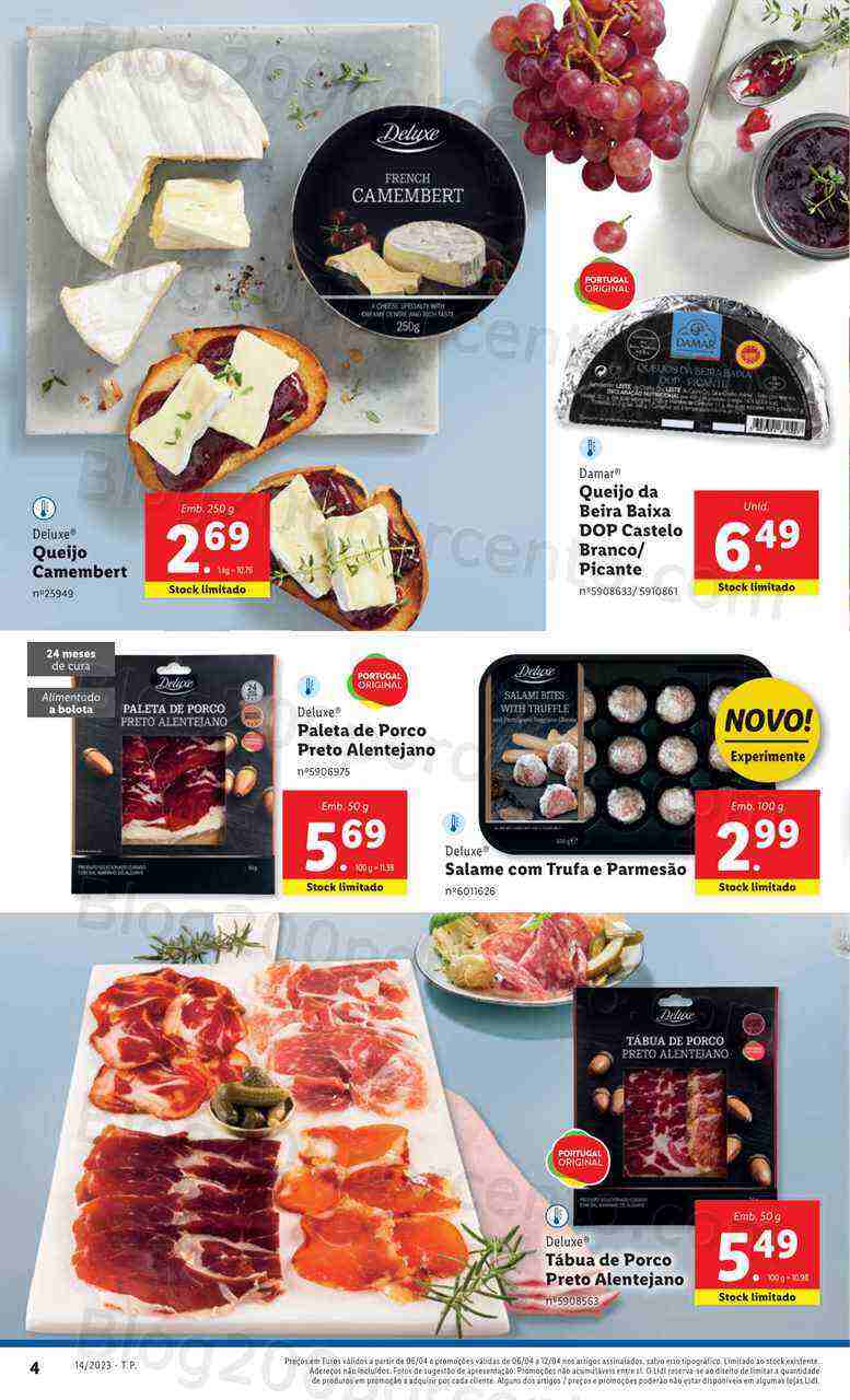 Antevisão Folheto LIDL Promoções de 6 a 12 abril
