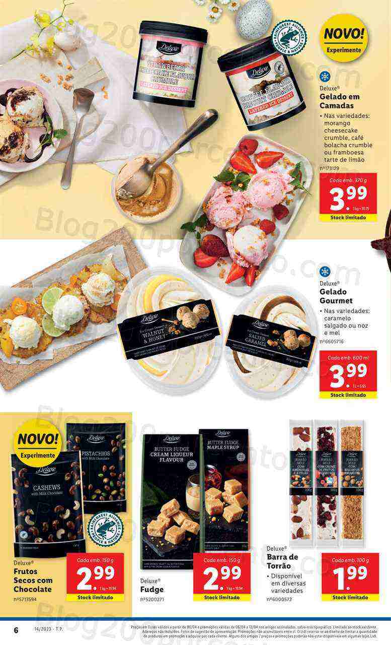 Antevisão Folheto LIDL Promoções de 6 a 12 abril