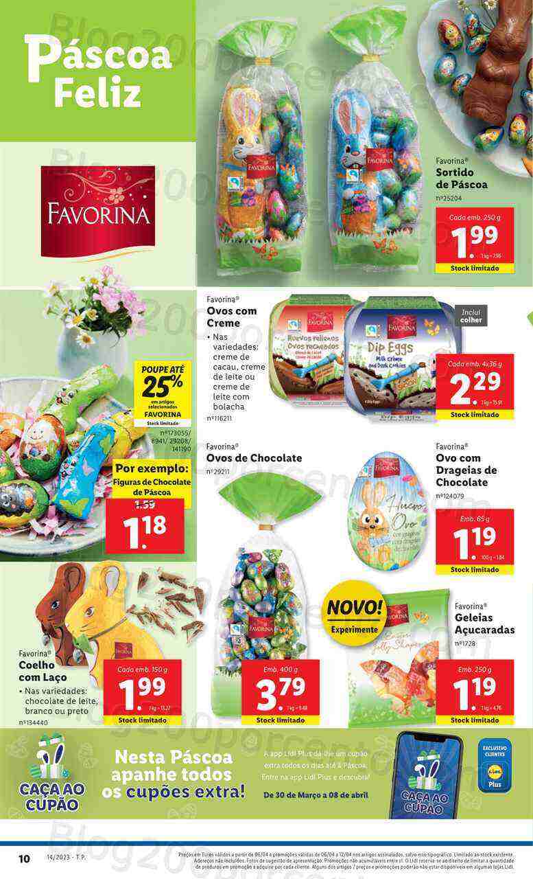 Antevisão Folheto LIDL Promoções de 6 a 12 abril