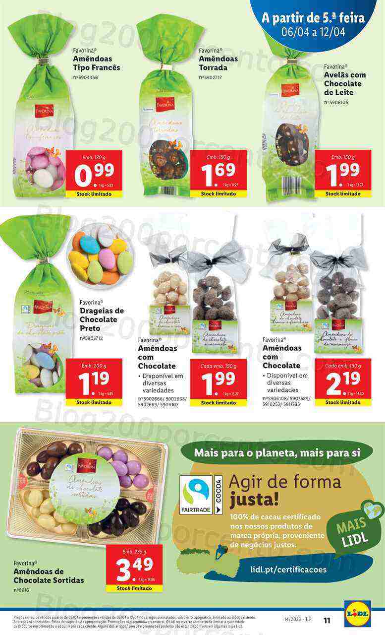 Antevisão Folheto LIDL Promoções de 6 a 12 abril