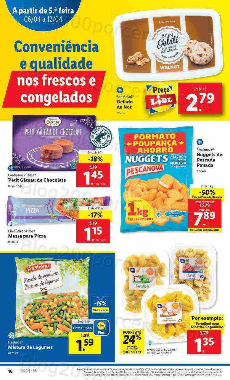 Antevisão Folheto LIDL Promoções de 6 a 12 abril