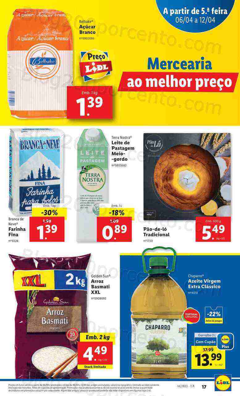 Antevisão Folheto LIDL Promoções de 6 a 12 abril