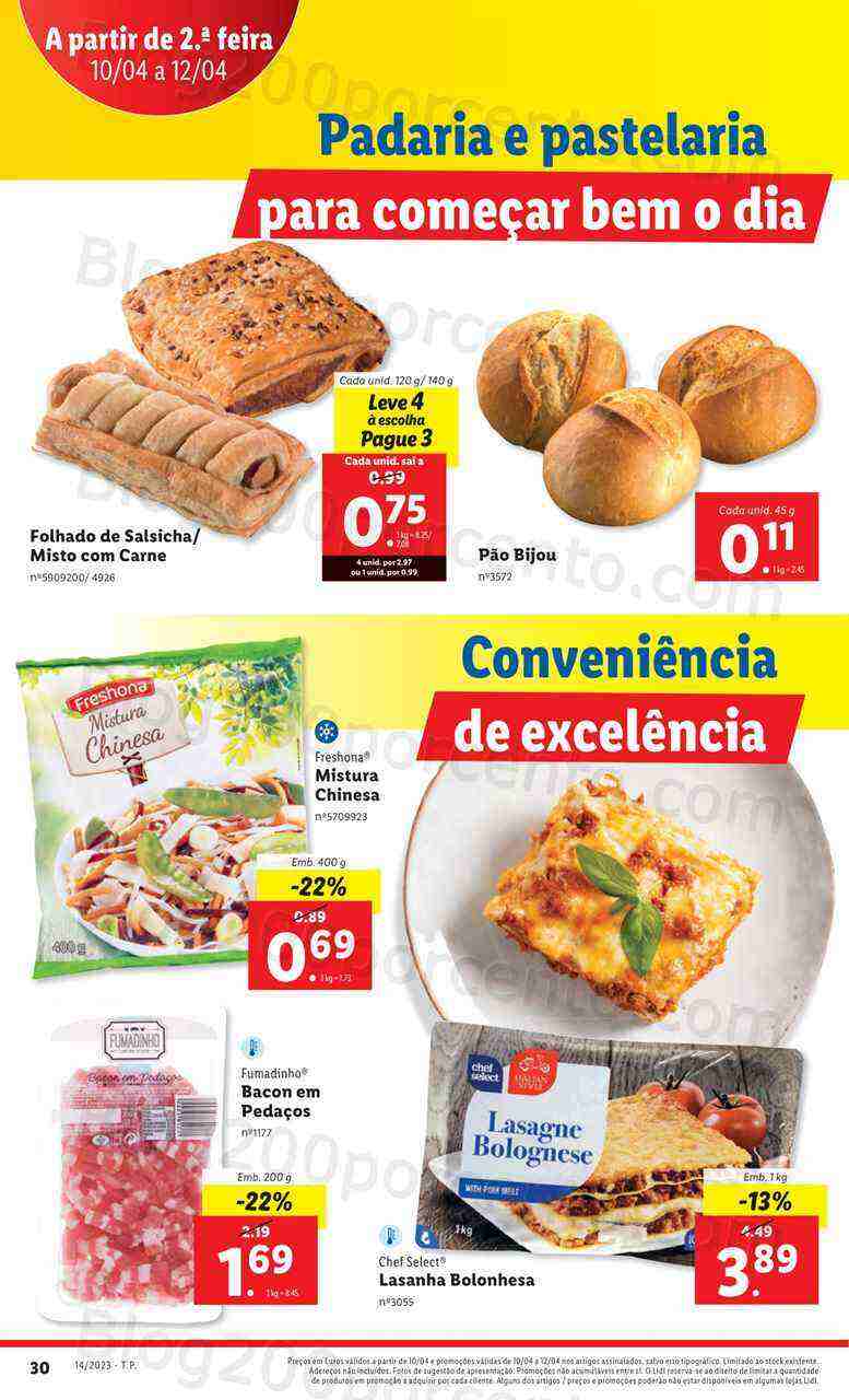 Antevisão Folheto LIDL Promoções de 6 a 12 abril
