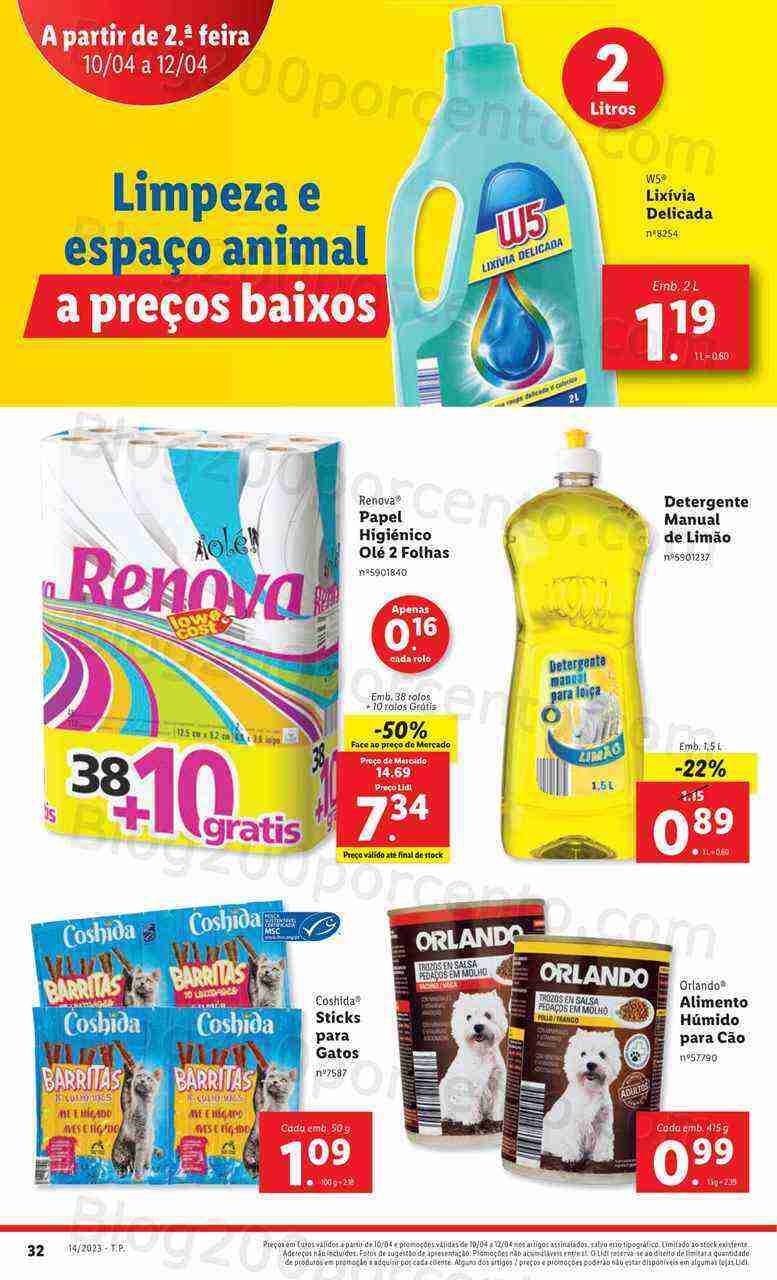 Antevisão Folheto LIDL Promoções de 6 a 12 abril
