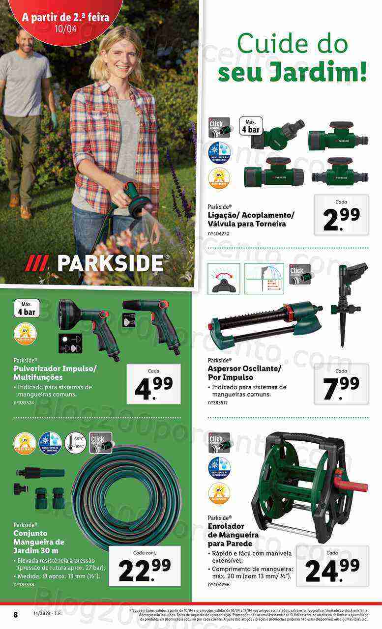 Antevisão Folheto LIDL Bazar Promoções de 6 a 12 abril