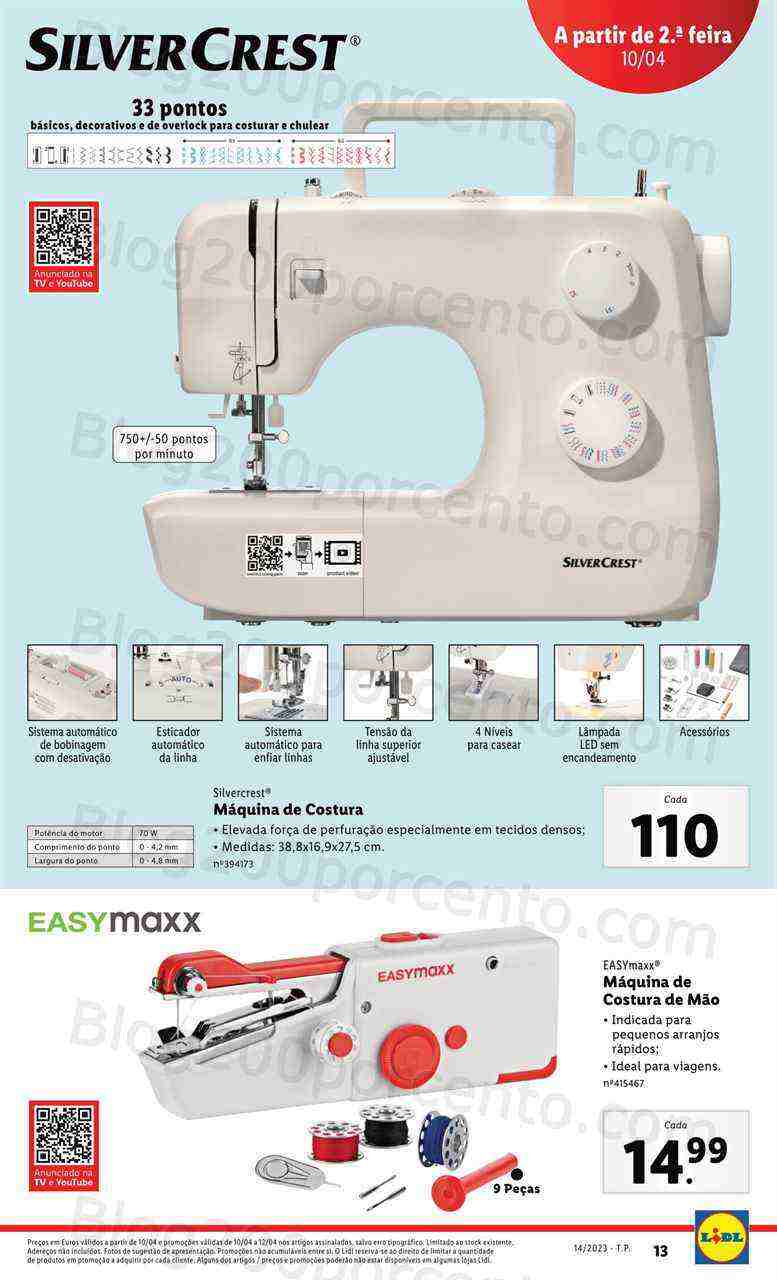 Antevisão Folheto LIDL Bazar Promoções de 6 a 12 abril