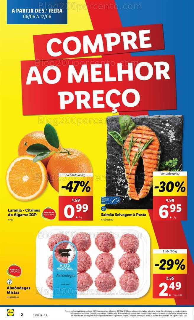 Antevisão Folheto LIDL Promoções a partir de 6 a 12 junho