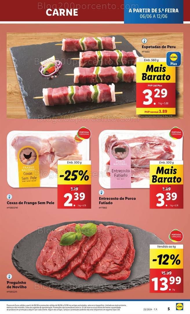 Antevisão Folheto LIDL Promoções a partir de 6 a 12 junho